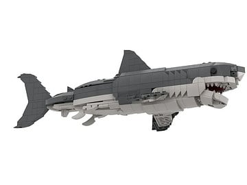 Jaws LEGO set complete