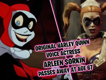 The original voice actress of Harley Quinn, Arleen, passed away. DC Universe celebrities such as Mark Hamill and James Gunn paid tribute.