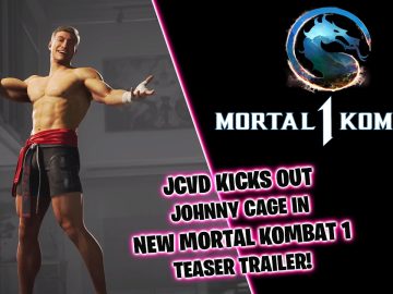 Action superstar Jean-Claude Van Damme enters Mortal Kombat 1 in spectacular fashion, beating up Johnny Cage in a new teaser.