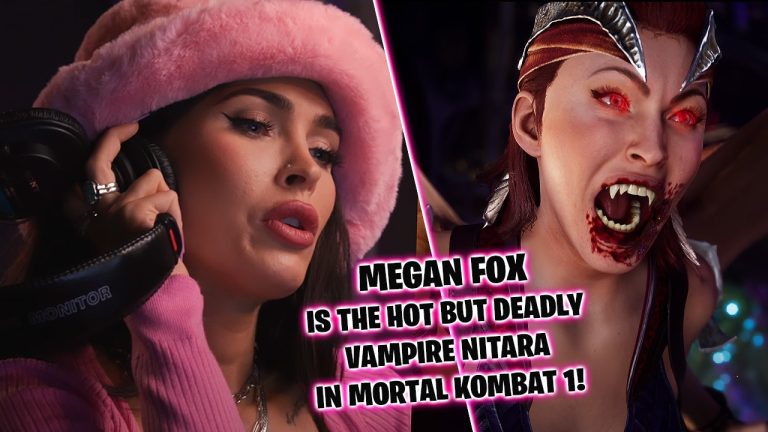 The seductive but lethal vampire Nitara returns in Mortal Kombat 1, voiced by the sexy Hollywood star Megan Fox.