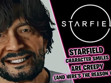 Starfield character models have creepy, uncanny valley smiles. A game developer explains this is due to the models not using facial muscles.