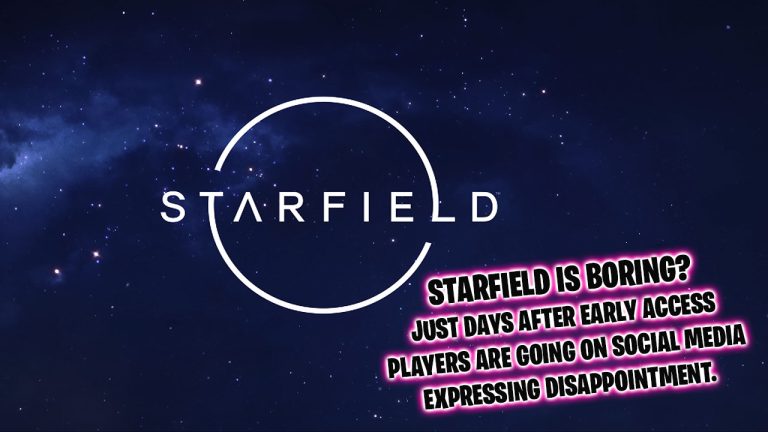 Only days after Bethesda’s Starfield release and fans are calling the massive outer space sci-fi RPG boring and lifeless.
