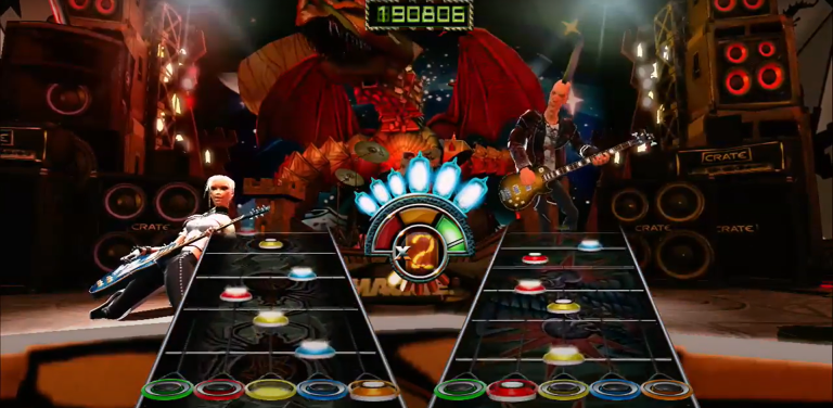 Guitar Hero has sold over 25 million units and was one of the most popular games in the world between 2005 and 2009.