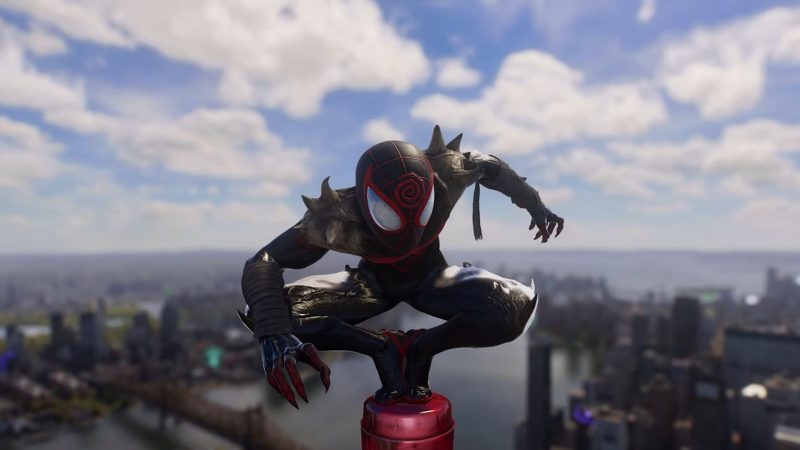It's surprising though that the King in Black suit is for Miles Morales not Peter Parker. 
