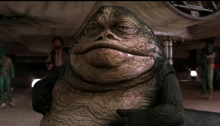 Guillermo Del Toro and David S. Goyer were collaborating on a Jabba the Hutt movie for Lucasfilm.