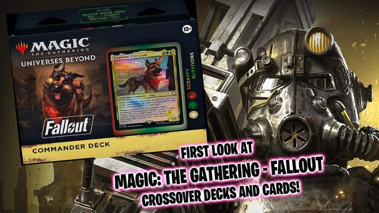 War never changes, even in Magic: The Gathering, as WotC begins rolling out the first looks at the Fallout Universes Beyond crossover.