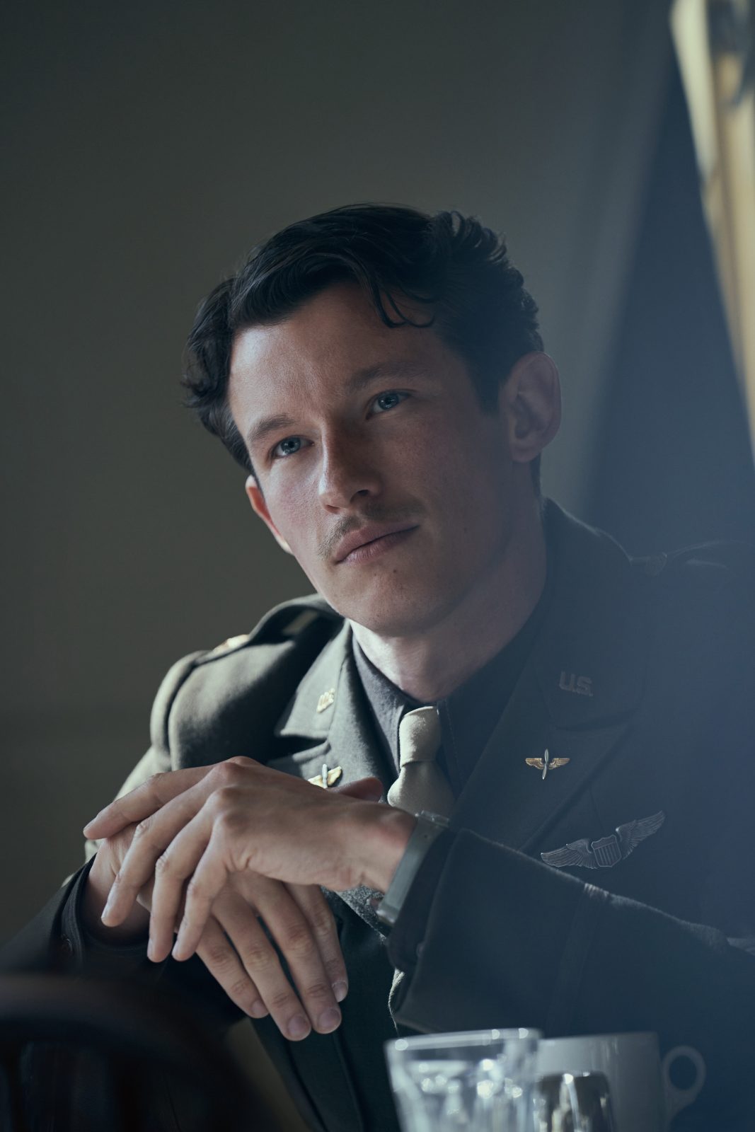 Callum Turner in Masters of the Air.