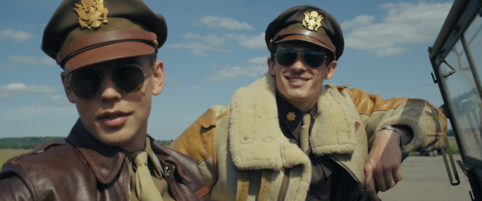 Butler and Turner in Masters of the Air.