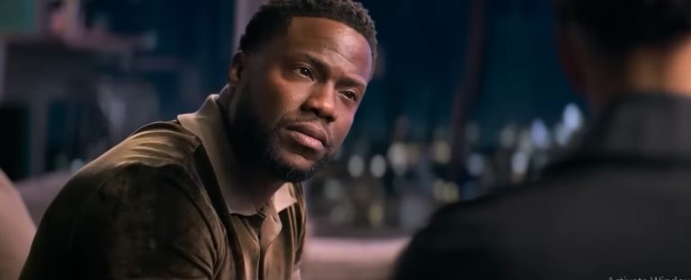 Lift stars Kevin Hart as the leader of an international heist crew.