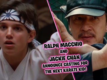 Sony releases a new video with Ralph Macchio and Jackie Chan announcing auditions to cast the main character for the next Karate Kid film.