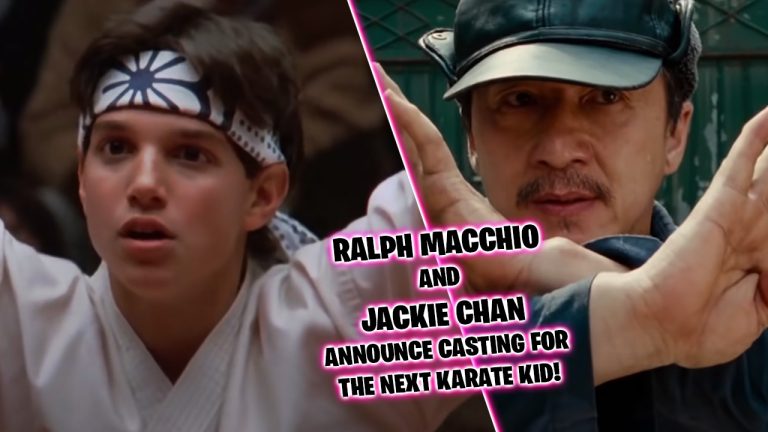 Sony releases a new video with Ralph Macchio and Jackie Chan announcing auditions to cast the main character for the next Karate Kid film.