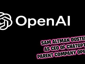 Sam Altman, the CEO and co-founder of OpenAI (parent company of ChatGPT) has been ousted from his position by the Board of Directors.