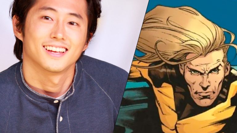 While Steven Yeun isn't the buffest actor, with the right training and the help of CGI, he can be in Thunderbolts.
