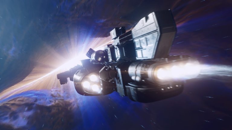 Hopefully, someone can find code buried deep in Starfield that lets you free roam more in space.