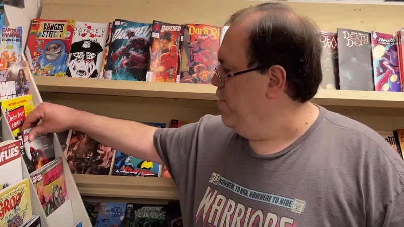 Glenn O'Leary is the owner of the comic book specialty shop The Comic Palace located in Haverhill, MA. His opinions on the effect of current comic book writers who self-insert instead of being true to the characters of popular mainstream superhero comics went viral and sparked heated debate among fans and pros.