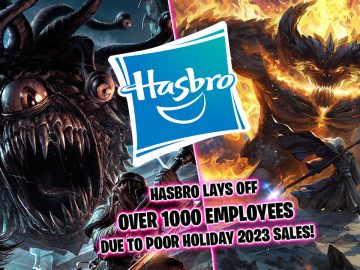 Games and toys industry giant Hasbro is reportedly laying off over 1000 of its employees due to weak 2023 holiday sales.