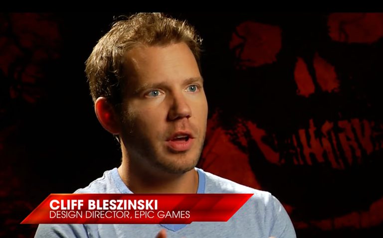 Cliff Bleszinski left Epic Games in 2012.