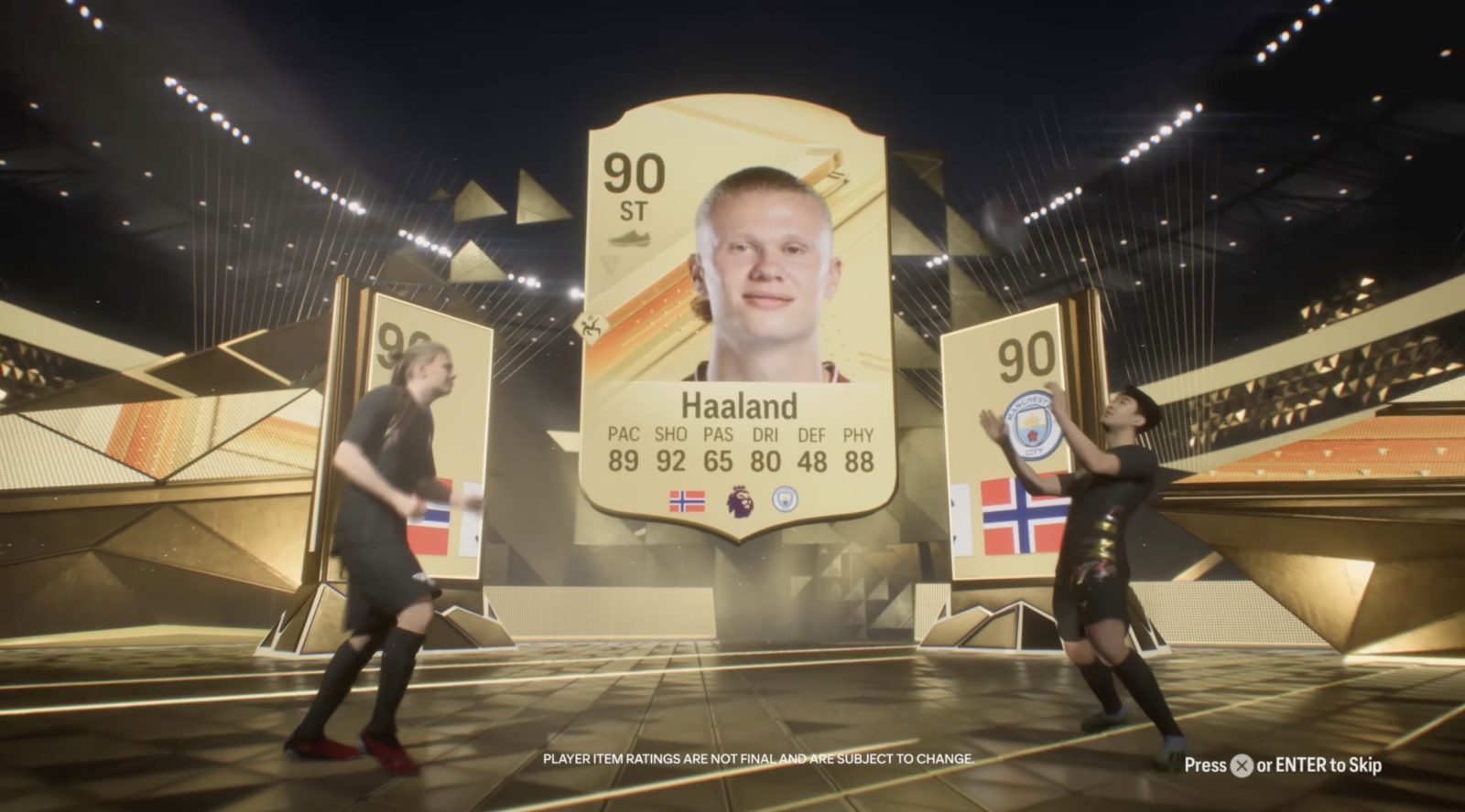The Ultimate Team packs from FIFA and EA Sports FC have uncertainty-based rewards.