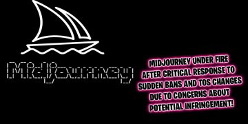 Midjourney receives massive negative criticism for the reaction to reports of infringement, including changing TOS without notice to users.