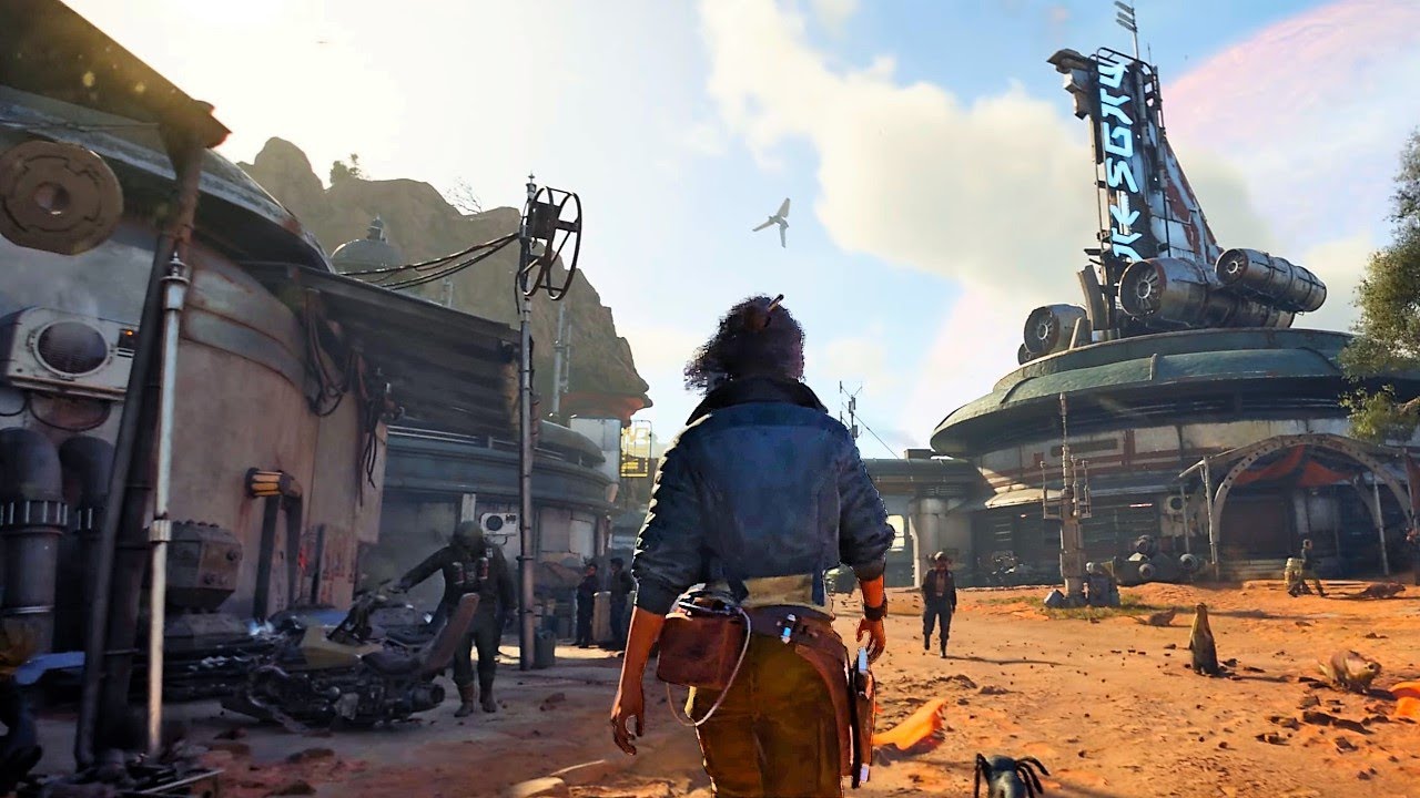 Players will be able to explore big cities, open environments, and space in Ubisoft's new Star Wars adventure.
