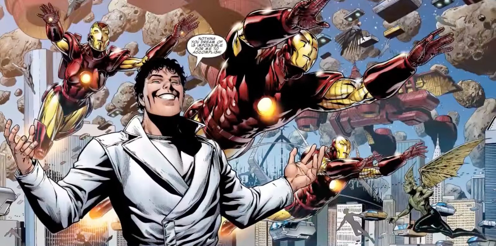 Battleworld is created from fragments of many planets, including the suburbs of Denver, Colorado.