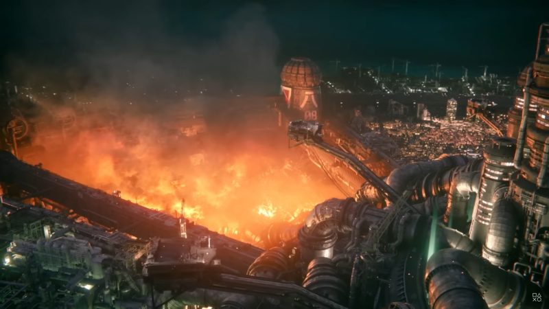 The prevailing theory is that the FF7 Remake Trilogy isn't a remake of the original game but an alternate reality.