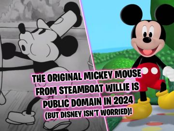 The copyrights expired for Mickey Mouse from the 1928 Steamboat Willie, but Disney still holds the rights to the later versions.