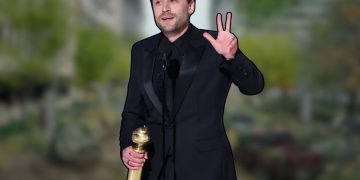 Kieran Culkin couldn't help but rib Pedro Pascal in his acceptance speech.
