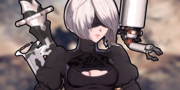 As always, 2B quickly proves that she's more than just a pretty face.