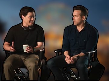 Ryan Reynolds and "John Krasinski" promoted their movie IF with a deep dive throwback to a prank with Randall Park from The Office.