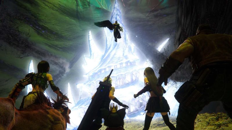 With Aerith missing from this photo, many have taken this as a sign of her demise in the sequel.