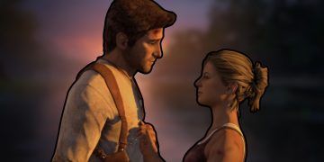 The first two Uncharted games really helped flesh out the love story between Nathan Drake and Elena Fisher.