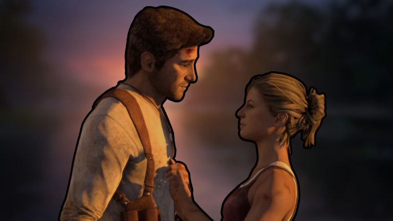 The first two Uncharted games really helped flesh out the love story between Nathan Drake and Elena Fisher.