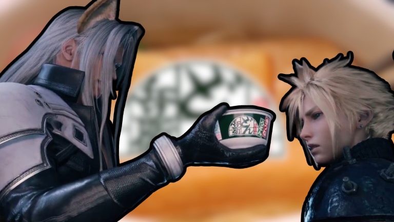 Watching Cloud finally give in to udon feels oddly satisfying.