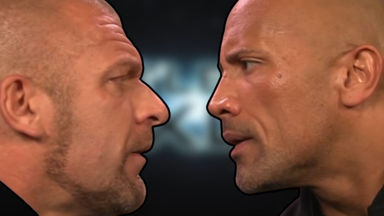 The Rock and Triple H has a long history with each other and they haven't always been on the same page, storyline-wise.