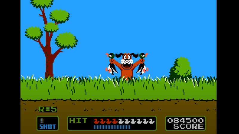 Il y avait des jeux de tir à la première personne utilisant un pistolet léger avant Duck Hunt de Nintendo. Mais la gratification (ou la frustration) instantanée du Chien avec vous était unique pour l’époque.