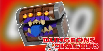 LEGO and WotC collaborate for the Dungeons & Dragons: Red Dragon’s Tale kit, with minifigs and bricks for characters, monsters, and locations.